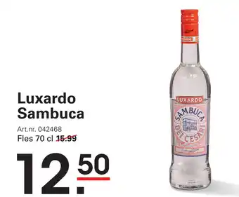 Sligro Luxardo Sambuca aanbieding