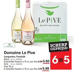 Sligro Domaine Le Pive aanbieding