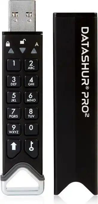 Bol.com iStorage datAshur Pro2 - USB flash drive - USB3.0 - 256-bit - 4GB aanbieding