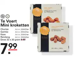 Sligro Te Voert Mini kroketten aanbieding