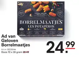 Sligro Ad van Geloven Borrelmaatjes aanbieding