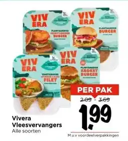 Vomar Voordeelmarkt Vivera Vleesvervangers aanbieding