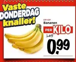 Vomar Voordeelmarkt Bananen aanbieding