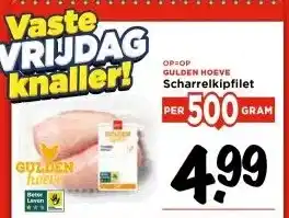 Vomar Voordeelmarkt GULDEN HOEVE Scharrelkipfilet aanbieding