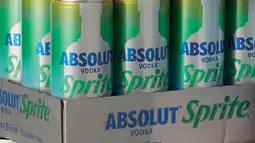 Sligro Absolut Vodka & Sprite aanbieding