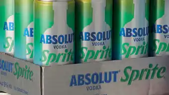Sligro Absolut Vodka & Sprite aanbieding