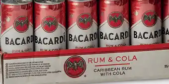Sligro Bacardi Rum & Cola aanbieding