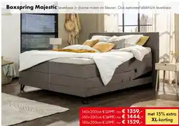 Woonsquare Boxspring Majestic aanbieding