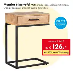 Woonsquare Mundra bijzettafel aanbieding