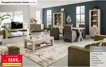 Woonsquare Compleet interieur Costa aanbieding