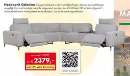 Woonsquare Hoekbank Calavino aanbieding