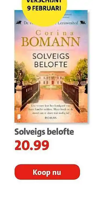 Bruna Solveigs Belofte aanbieding