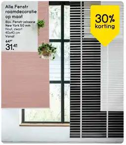 Leen Bakker Alle Fenstr raamdecoratie op maat aanbieding