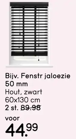 Leen Bakker Fenstr jaloezie 50 mm aanbieding