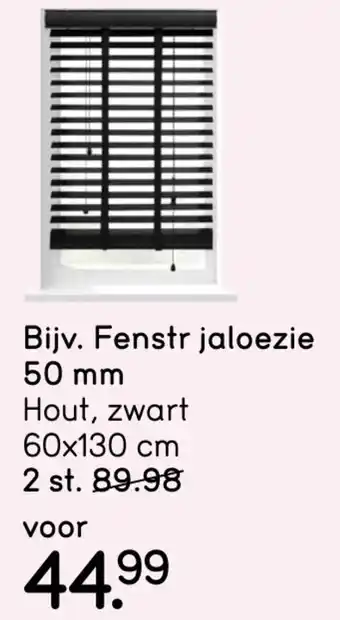 Leen Bakker Fenstr jaloezie 50 mm aanbieding