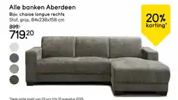 Leen Bakker Alle banken Aberdeen aanbieding