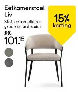 Leen Bakker Eetkamerstoel Liv aanbieding