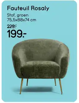 Leen Bakker Fauteuil Rosaly aanbieding