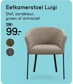 Leen Bakker Eetkamerstoel Luigi aanbieding