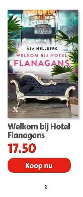 Bruna Welkom Bij Hotel Flanagans aanbieding