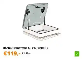 Obelink Obelink Panorama 40 x 40 dakluik aanbieding