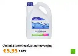 Obelink Obelink Blue toilet afvaltanktoevoeging aanbieding