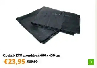 Obelink Obelink ECO gronddoek 600 x 450 cm aanbieding