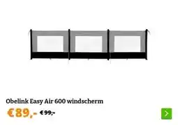 Obelink Obelink Easy Air 600 windscherm aanbieding