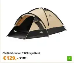 Obelink Obelink London 3 TC koepeltent aanbieding