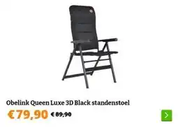 Obelink Obelink Queen Luxe 3D Black standenstoel aanbieding