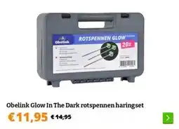 Obelink Obelink Glow In The Dark rotspennen haringset aanbieding