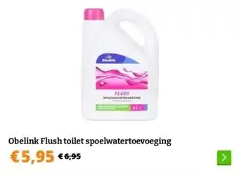 Obelink Obelink Flush toilet spoelwatertoevoeging aanbieding