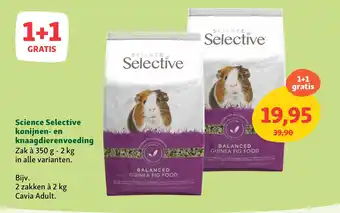 Maxi Zoo Science Selective konijnen en knaagdierenvoeding aanbieding