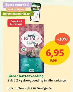 Maxi Zoo Bianco kattenvoeding aanbieding