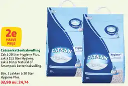 Maxi Zoo Catsan kattenbakvulling aanbieding