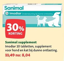 Maxi Zoo Sanimal aanbieding