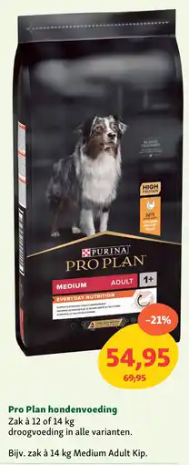 Maxi Zoo Pro Plan hondenvoeding aanbieding