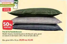 Maxi Zoo Fins & Fur hondenkussen aanbieding