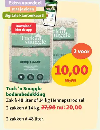 Maxi Zoo Tuck 'n Snuggle bodembedekking aanbieding