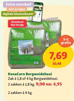 Maxi Zoo KonaCorn Bergweidehooi aanbieding