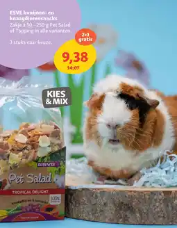 Maxi Zoo ESVE konijnen en knaagdierensnacks aanbieding