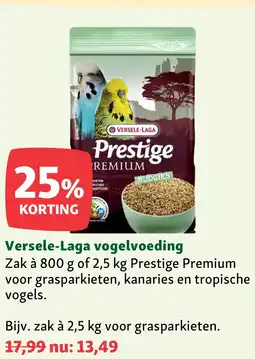 Maxi Zoo Versele Laga vogelvoeding aanbieding