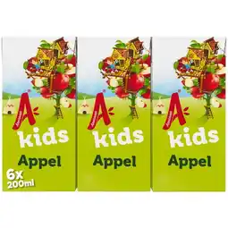 Albert Heijn Appelsientje Kids fruitdrink appel 6-pack aanbieding