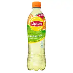 Albert Heijn Lipton Ice tea green citrus sparkling no sugar aanbieding