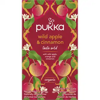 Albert Heijn Pukka Wild apple & cinnamon aanbieding