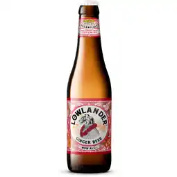 Albert Heijn Lowlander Ginger beer non-alc aanbieding