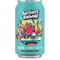 Albert Heijn Two Chefs Brewing Bon chef 0.5% aanbieding