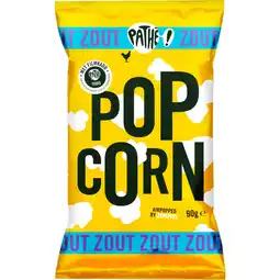 Albert Heijn Pathé Popcorn zout aanbieding