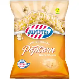 Albert Heijn Jimmy's Popcorn nacho cheese aanbieding