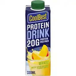 Albert Heijn CoolBest Protein drink mango aanbieding